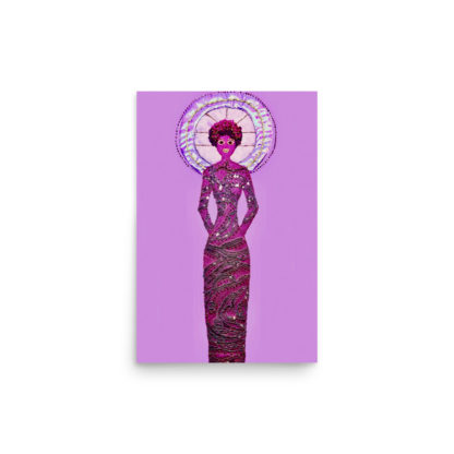 Magenta Energy Dream Print - Image 2