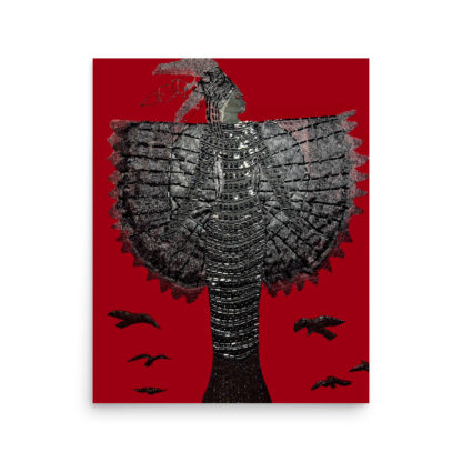 Lady Raven Print - Image 3