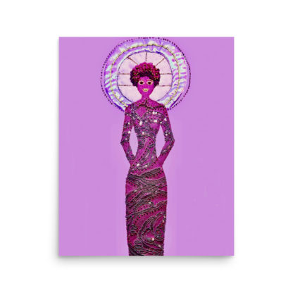 Magenta Energy Dream Print - Image 3