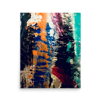 Abstract-Blue Print