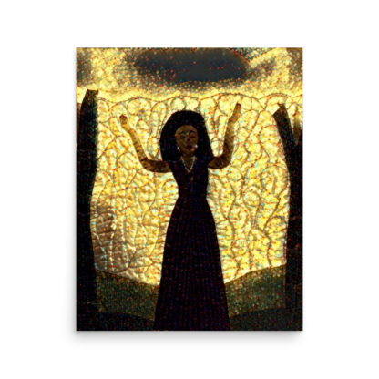 Calling on the Ancestors-Color Lights Print - Image 3