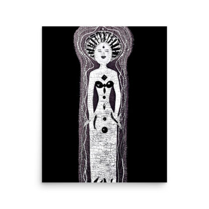 Snake Woman Print - Image 3