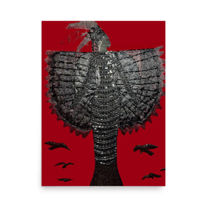 Lady Raven Print - Image 4