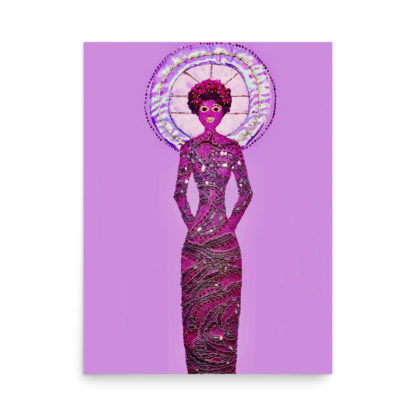 Magenta Energy Dream Print - Image 4