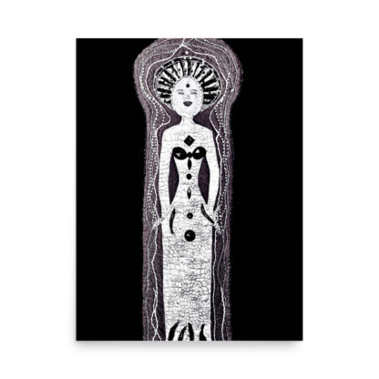 Snake Woman Print - Image 4