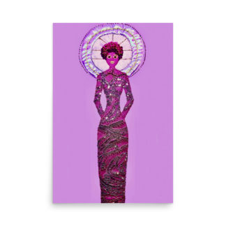 Magenta Energy Dream Print