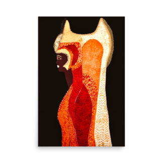 Bennu to Pheonix Crown Print
