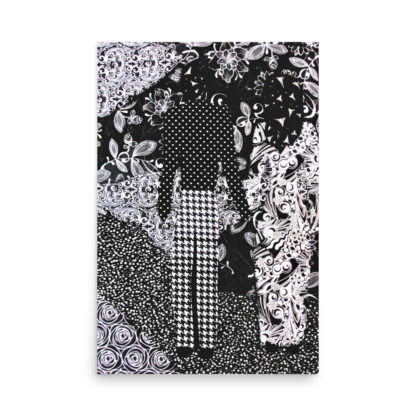 The Journey in Black and White Print