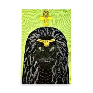 Bast Face Print