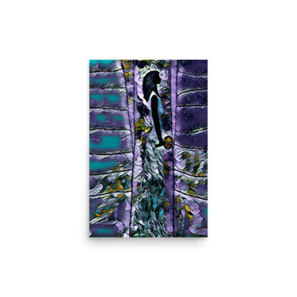 Lady Love Light Energy Print-Purple - Image 2