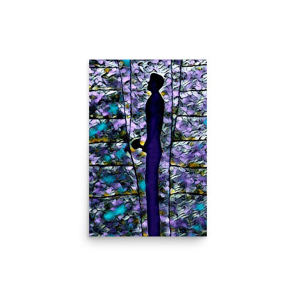 Mister Love Light Energy Print-Purple - Image 2