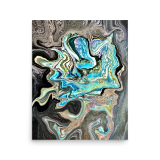 Bismuth Crystal Poster