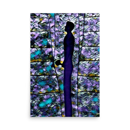 Mister Love Light Energy Print-Purple - Image 4
