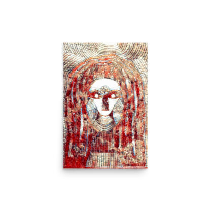 Nut's Face-Red and Gray - Image 2