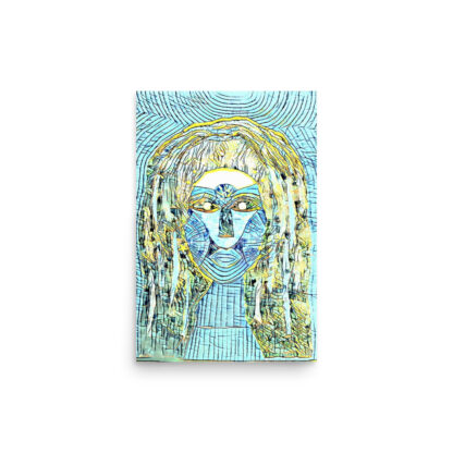 Nut's Face-Aqua and Green - Image 2