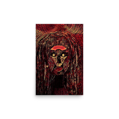 Nut's Face-Dark Red - Image 2