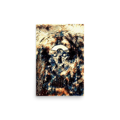 Nut's Face-Gold, White and Blue - Image 2