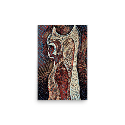 Phoenix-Brown and Blue - Image 2