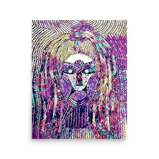 Nut's Face-Purple and Yellow