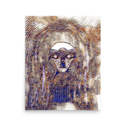 Nut's Face-Purple and Taupe