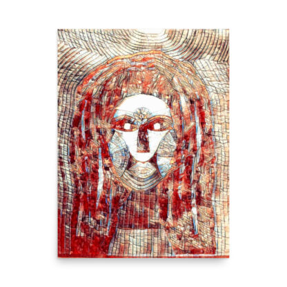 Nut's Face-Red and Gray - Image 3