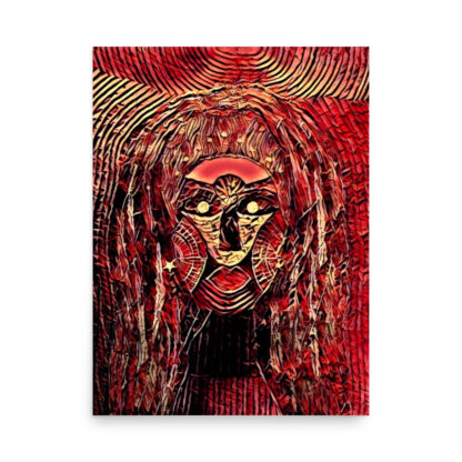 Nut's Face-Bright Red - Image 3