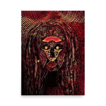 Nut's Face-Dark Red - Image 3