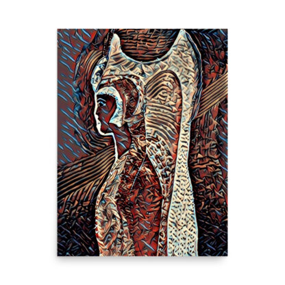Phoenix-Brown and Blue - Image 3