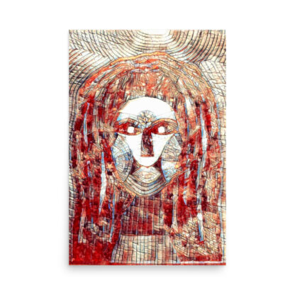Nut's Face-Red and Gray - Image 4