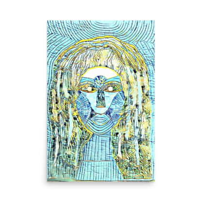 Nut's Face-Aqua and Green - Image 4
