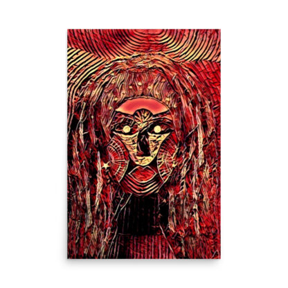 Nut's Face-Bright Red - Image 4