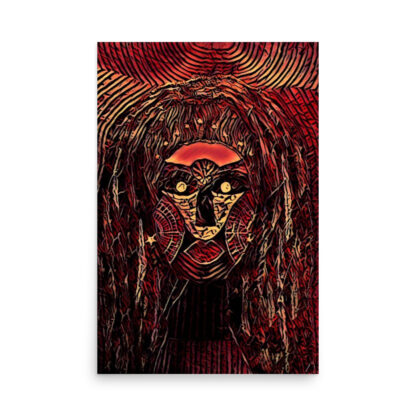 Nut's Face-Dark Red - Image 4
